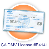 CA DMV Lic. # E4141